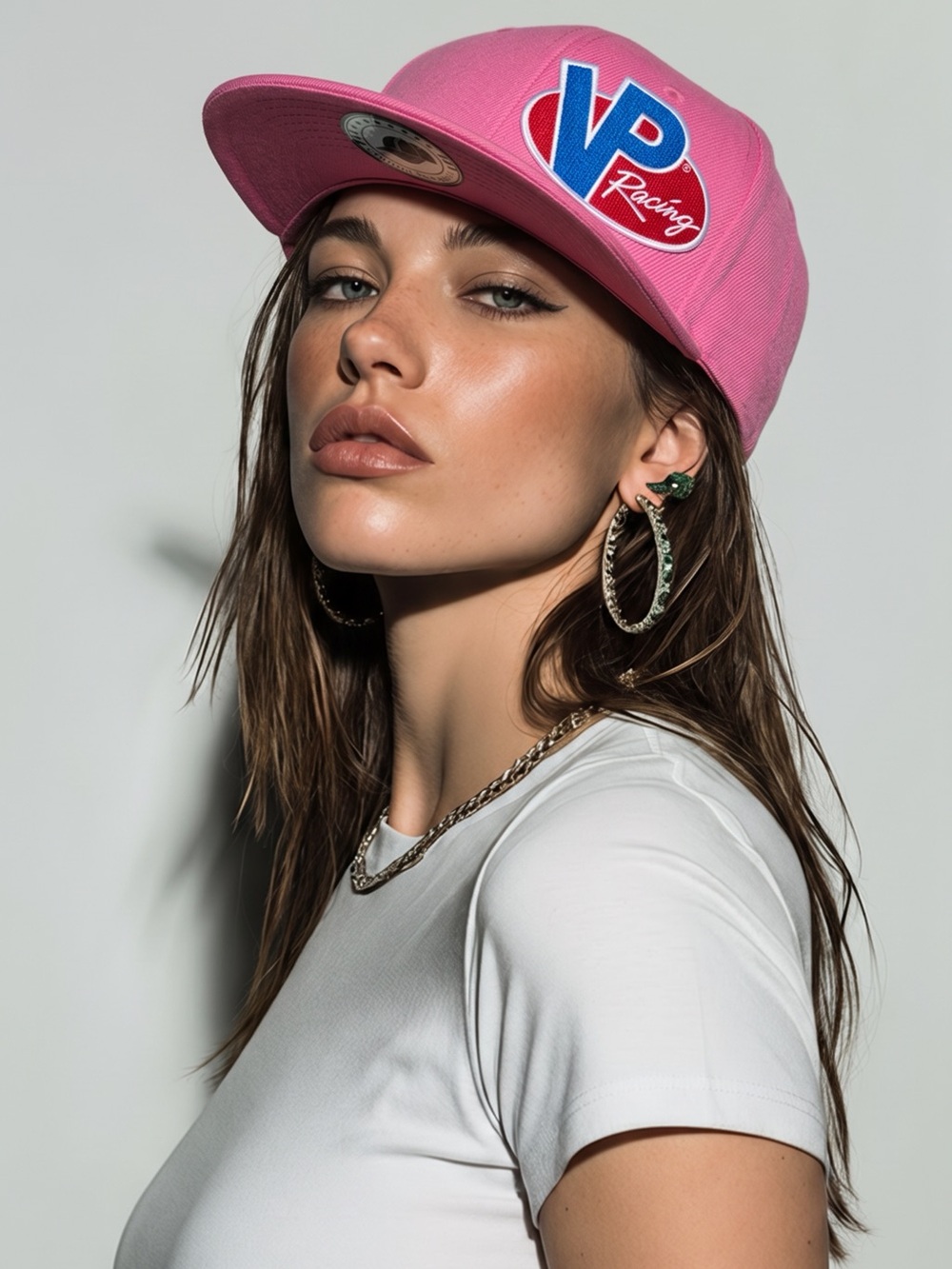 VP Racing Pink Snapback Hat - Women's Street Style Cap